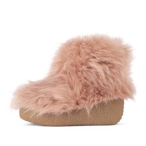 New Jeffery Campbell Pink Fluffy Lo Boot (7.5)
